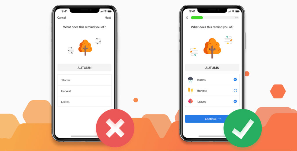 Poor UI/UX Designing